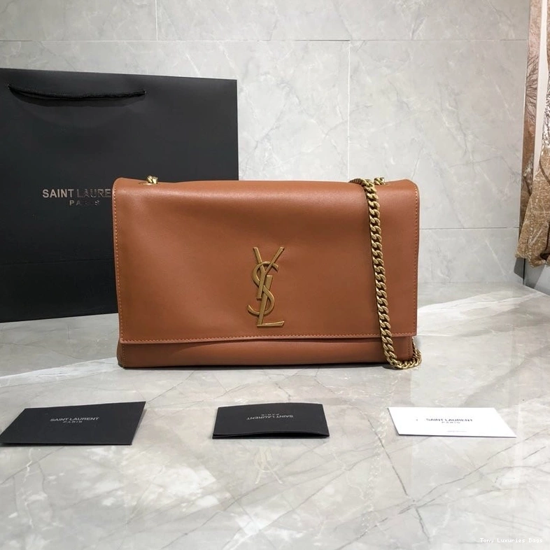 Tony Luxuries SMOOTH LEATHER MEDIUM SUEDE KATE IN YSL AND REVERSIBLE 0715